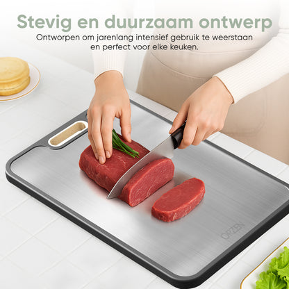 Titanium snijplank met klassieke handvat | PFAS-vrij