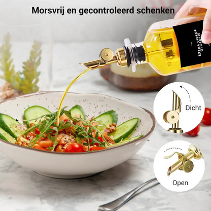 Olie Dispenser zwart 2st