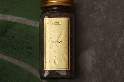 Kruidenpotjes labels goud 24st
